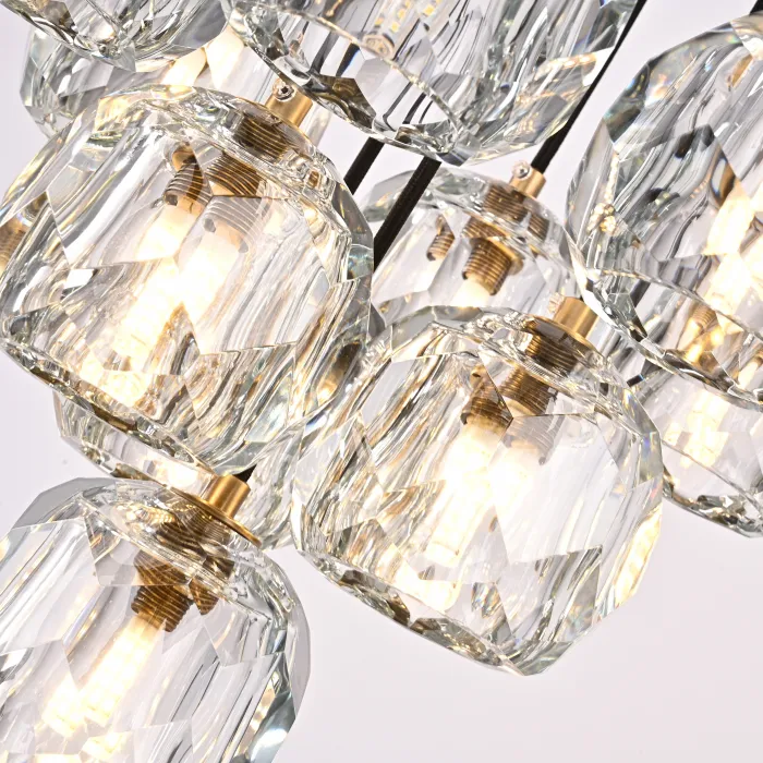Люстра Boule De Cristal Round Cluster Chandelier 10  от ImperiumLoft