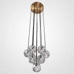 Люстра Boule De Cristal Round Cluster Chandelier 10  от ImperiumLoft
