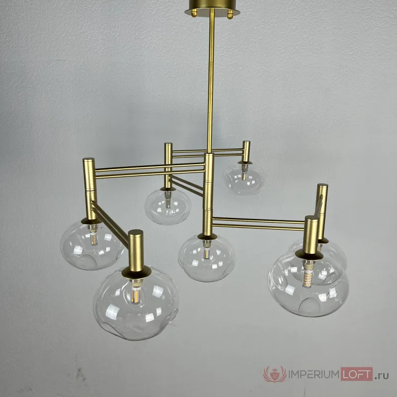 Подвесная люстра TEMPER L7 Gold от ImperiumLoft