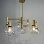 Подвесная люстра TEMPER L7 Gold от ImperiumLoft