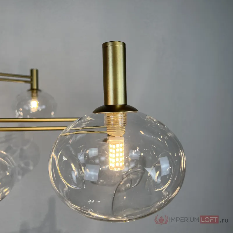 Подвесная люстра TEMPER L7 Gold от ImperiumLoft
