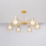 Потолочная люстра CORF B3 Yellow 6 lamps