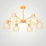 Потолочная люстра CORF B3 Yellow 6 lamps