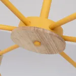 Потолочная люстра CORF B3 Yellow 6 lamps