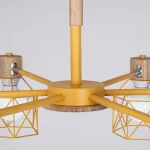 Потолочная люстра CORF B3 Yellow 6 lamps