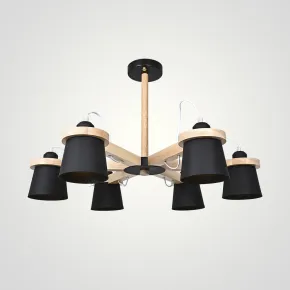 Люстра на штанге NATURA B6 Black