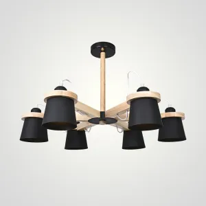 Люстра на штанге NATURA B6 Black