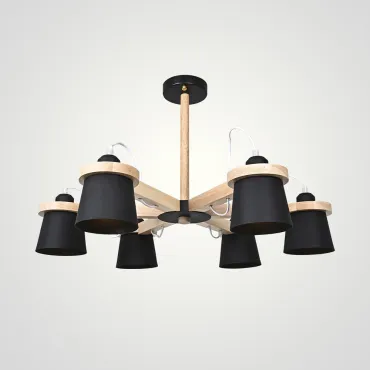 Люстра на штанге NATURA B6 Black