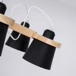 Люстра на штанге NATURA B6 Black