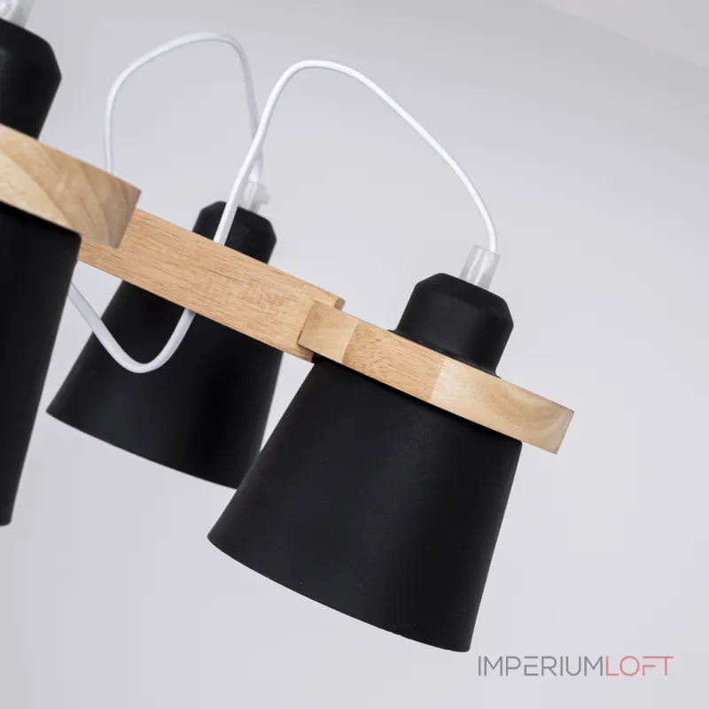 Люстра на штанге NATURA B6 Black