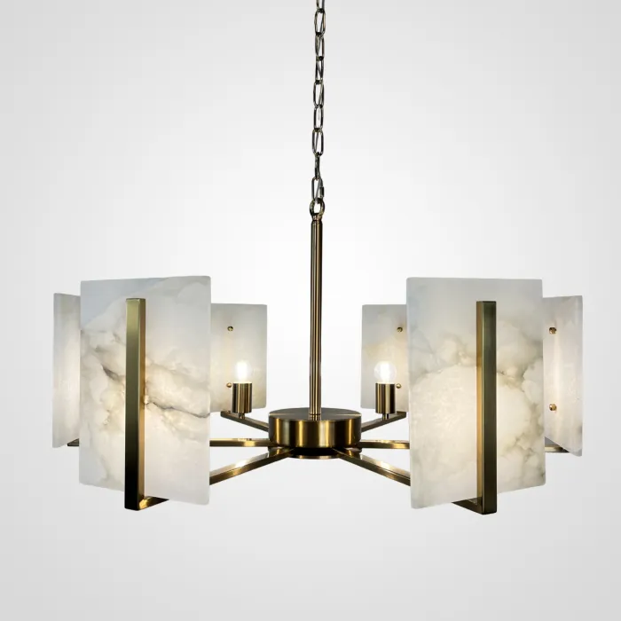 Люстра Marble square Chandelier от ImperiumLoft