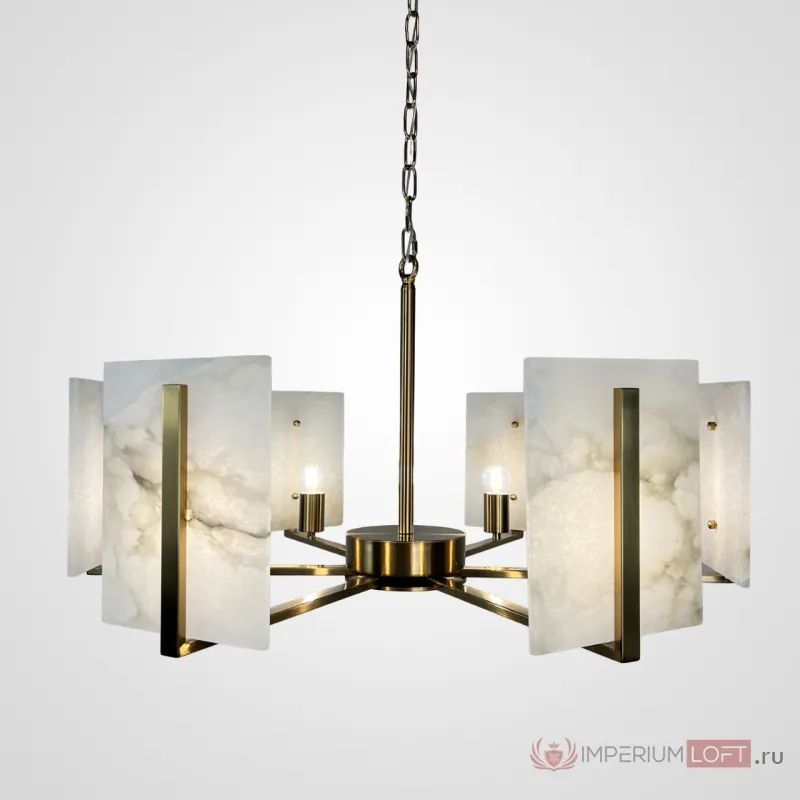 Люстра Marble square Chandelier от ImperiumLoft