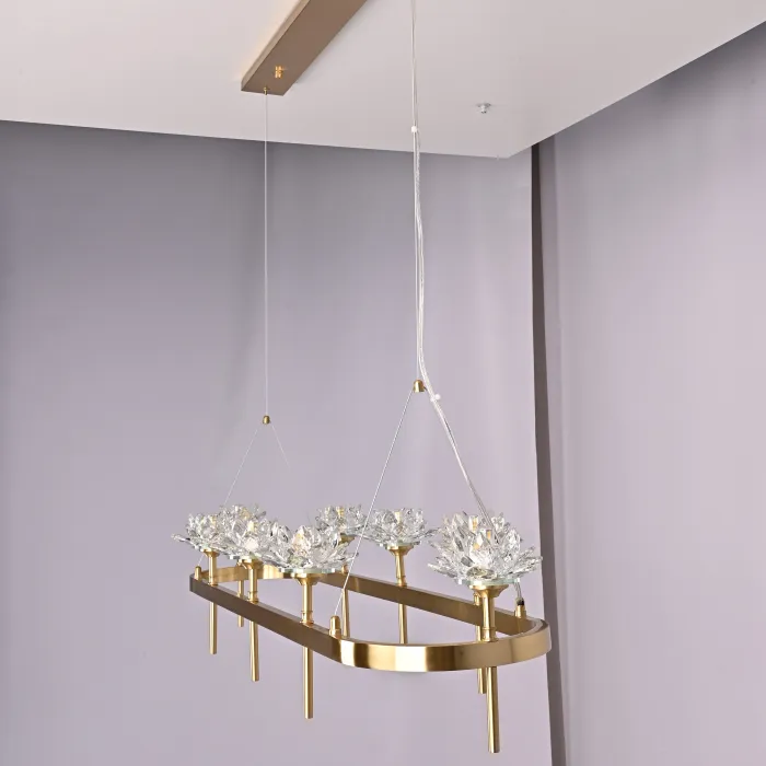 Подвесная люстра LOTOS LONG 8 от ImperiumLoft