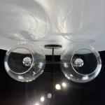 Бра RH Utilitaire Globe Shade Double Sconce Black от ImperiumLoft