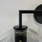 Бра RH Utilitaire Globe Shade Double Sconce Black от ImperiumLoft