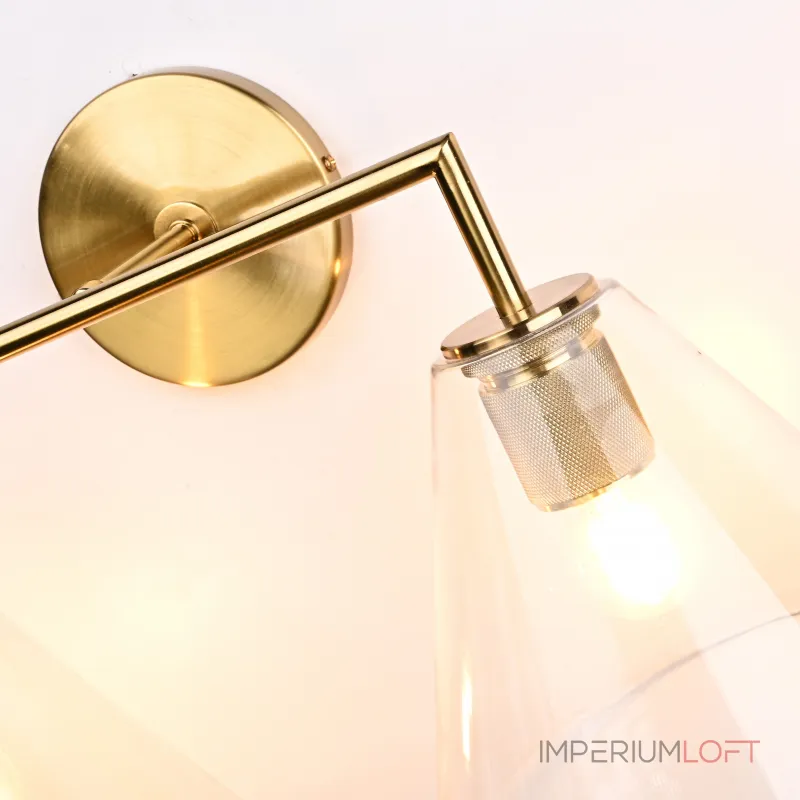 Бра RH Utilitaire Funnel Shade Double Sconce Brass от ImperiumLoft Бра RH Utilitaire Funnel Shade Double Sconce Brass от ImperiumLoft