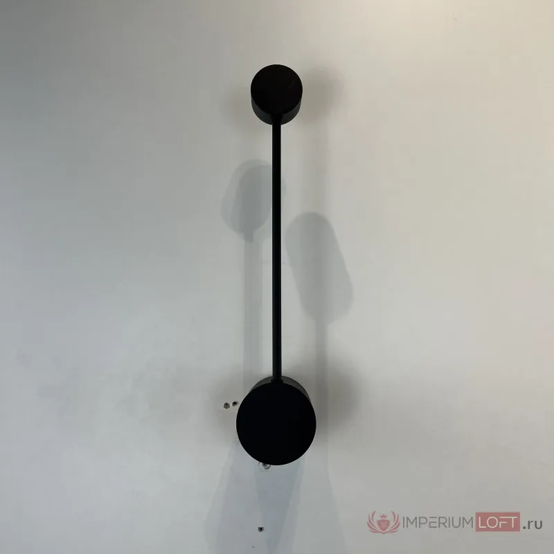 Бра Via Pin Wall L41,5 Black от ImperiumLoft