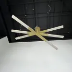 Подвесная люстра ORTON на 3 D96 Gold от ImperiumLoft