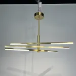 Подвесная люстра ORTON на 3 D96 Gold от ImperiumLoft