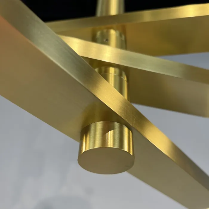 Подвесная люстра ORTON на 3 D96 Gold от ImperiumLoft