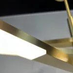 Подвесная люстра ORTON на 3 D96 Gold от ImperiumLoft