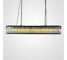 Люстра RH 1920s Odeon Clear Glass Black 180