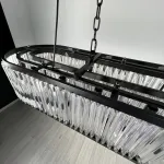 Люстра RH 1920s Odeon Clear Glass Black 180 от ImperiumLoft