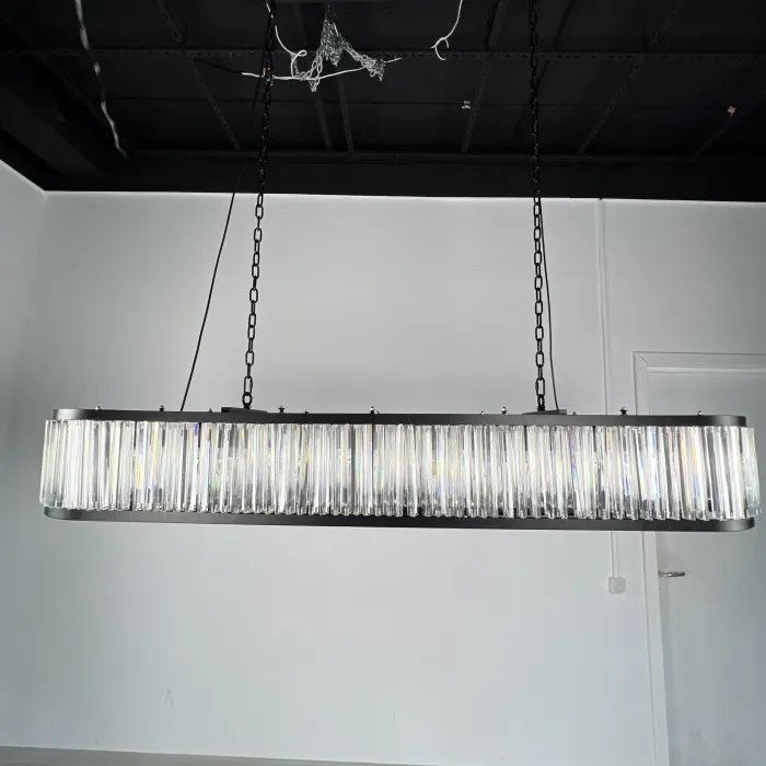 Люстра RH 1920s Odeon Clear Glass Black 180 от ImperiumLoft