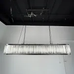 Люстра RH 1920s Odeon Clear Glass Black 180 от ImperiumLoft