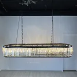 Люстра RH 1920s Odeon Clear Glass Black 180 от ImperiumLoft