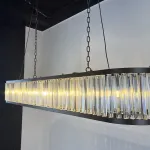 Люстра RH 1920s Odeon Clear Glass Black 180 от ImperiumLoft