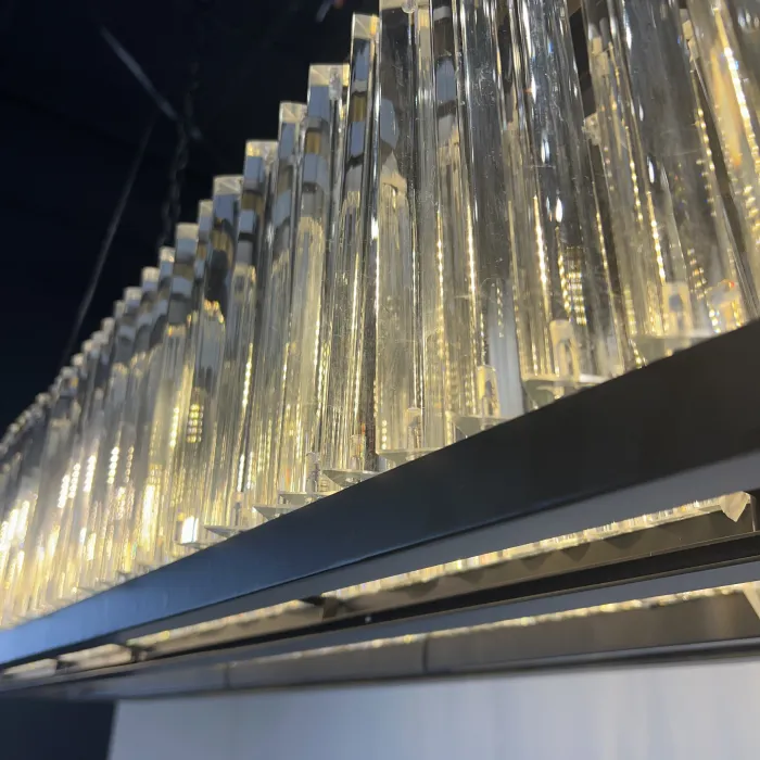 Люстра RH 1920s Odeon Clear Glass Black 180 от ImperiumLoft