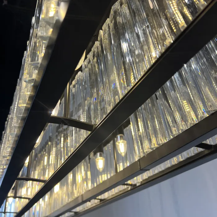 Люстра RH 1920s Odeon Clear Glass Black 180 от ImperiumLoft
