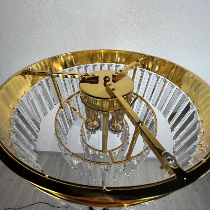 Торшер RH 1920S Odeon Clear Glass Floor Lamp GOLD от ImperiumLoft