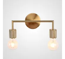 Бра RH Utilitaire Double Sconce Brass