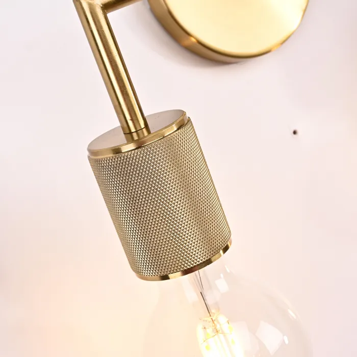 Бра RH Utilitaire Double Sconce Brass от ImperiumLoft