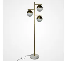 Торшер Geneva Glass Floor Lamp Triple 