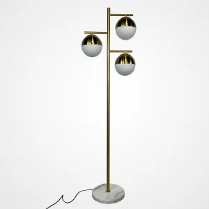Торшер Geneva Glass Floor Lamp Triple 