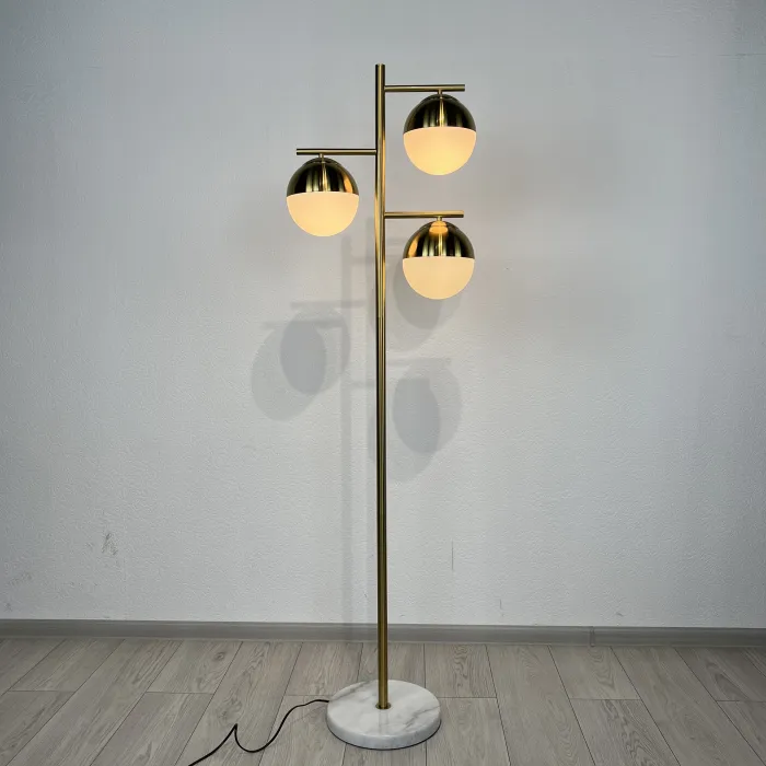 Торшер Geneva Glass Floor Lamp Triple  от ImperiumLoft