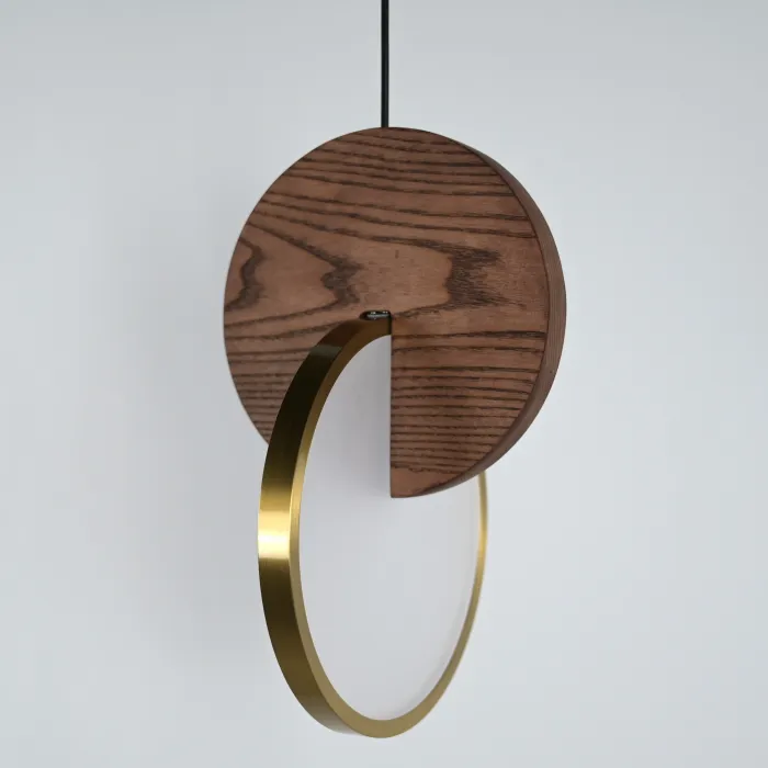 Светодиодный подвесной светильник GLATT WOOD от ImperiumLoft