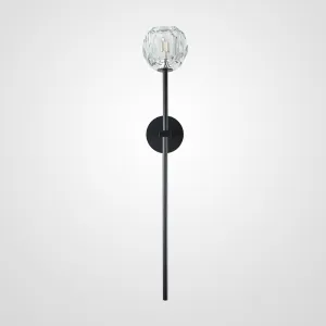 Бра RH Boule de Cristal Long Sconce Black