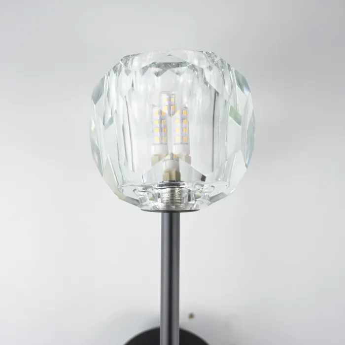 Бра RH Boule de Cristal Long Sconce Brass от imperiumloft