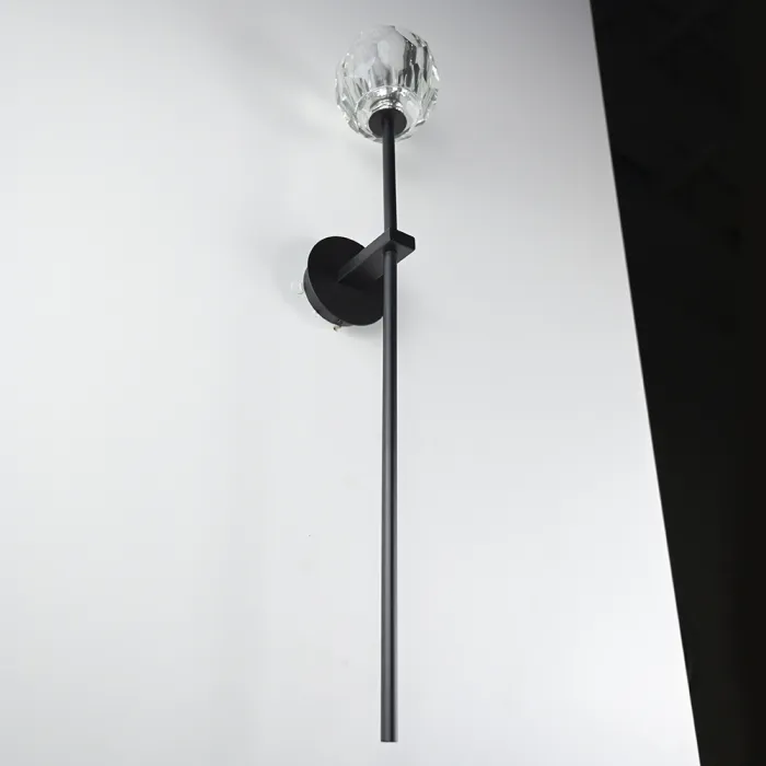 Бра RH Boule de Cristal Long Sconce Brass от imperiumloft