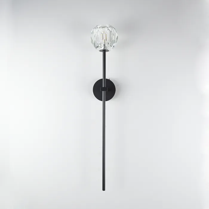 Бра RH Boule de Cristal Long Sconce Brass от imperiumloft