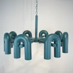 Подвесная люстра FANNY 16 Green от ImperiumLoft