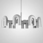 Подвесная люстра FANNY 16 Grey от ImperiumLoft