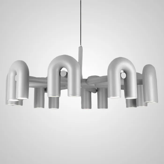 Подвесная люстра FANNY 16 Grey от ImperiumLoft