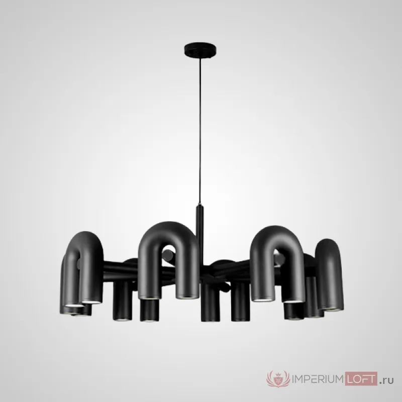 Подвесная люстра FANNY 16 Black от ImperiumLoft