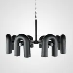 Подвесная люстра FANNY 16 Black от ImperiumLoft