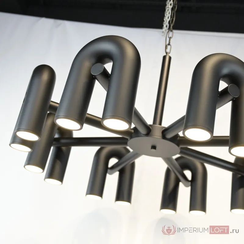 Подвесная люстра FANNY 16 Black от ImperiumLoft